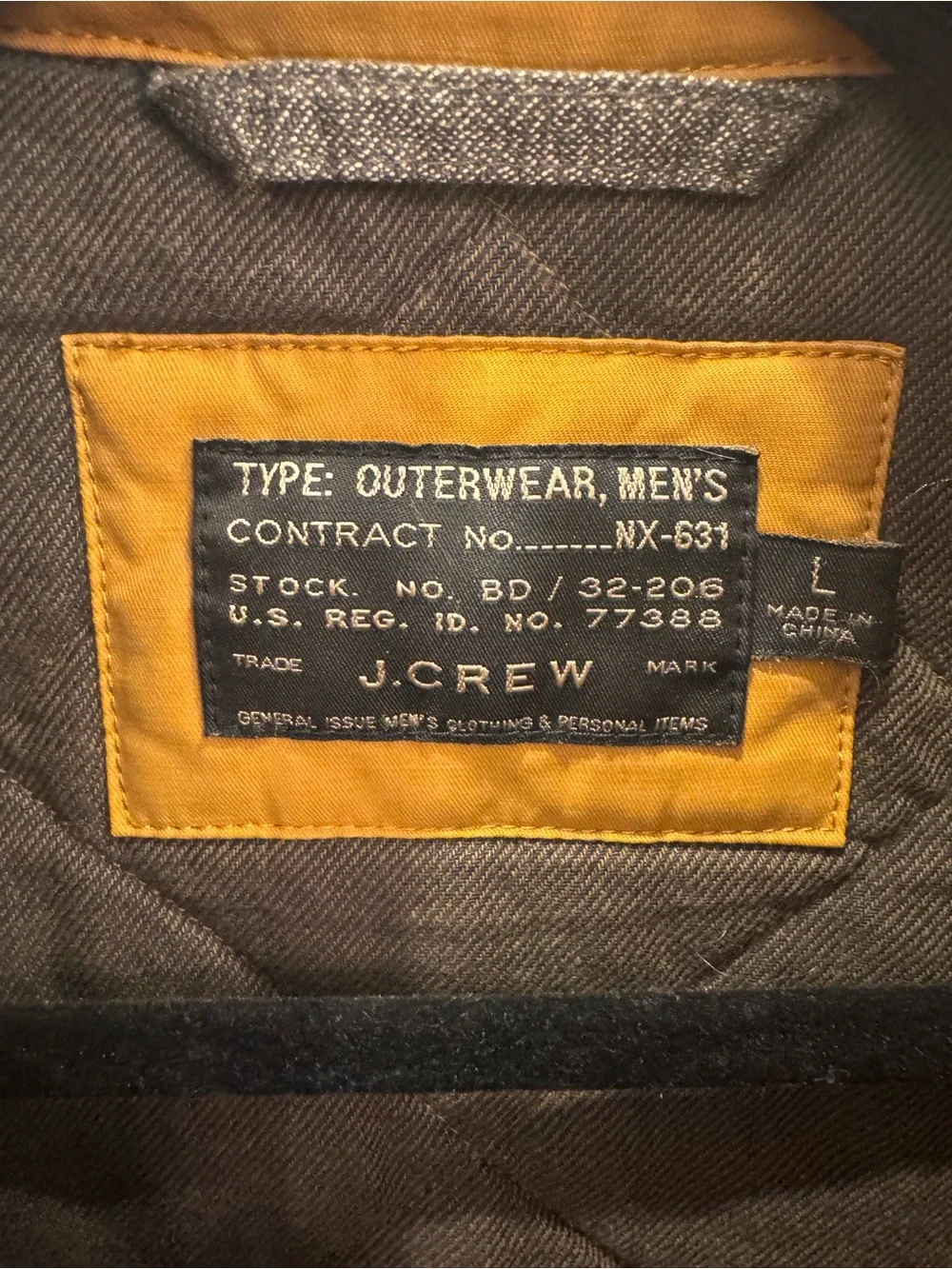 J Crew Quilted Men's Vest in Caramel Brown